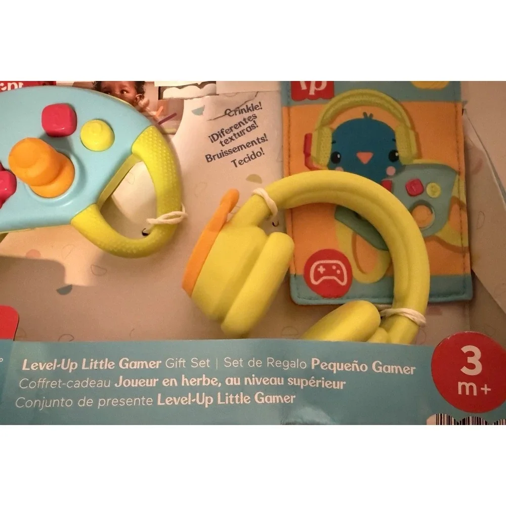 Fisher Price Level-Up Little Gamer Set For Ages 3m+ Sensory & Fine Motor New